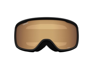 Giro Moxie Skibril Dames Zwart/Wit met Amber Goud &Geel Glas