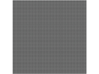 Livn Voorzet Raamhor Basic 100x120cm Wit Zonder schroeven te monteren