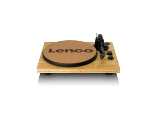 Lenco LBT 335BA Draaitafel met Bluetoothbehuizing van echt Bamboe