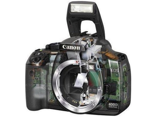 Canon EOS 400D Body 10 MP CMOS 3888 x 2592 Pixel Zwart