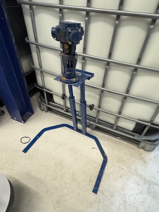 Roerwerkstation Prona, pneumatisch