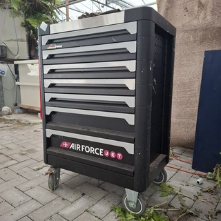 Gereedschapskar met inhoud, Airforce Jet