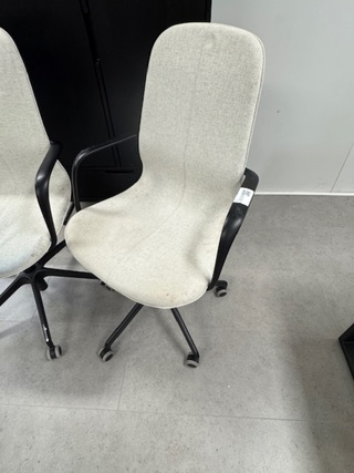 2x Bureaustoel Ikea, grijs