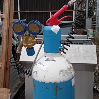 Luchtdruk fles, 30L, Linde