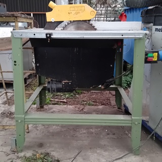Zaagtafel met afzuiginstallatie, Elektra Beckum/Metabo