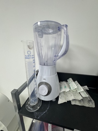 Wandrek met diverse voorraad