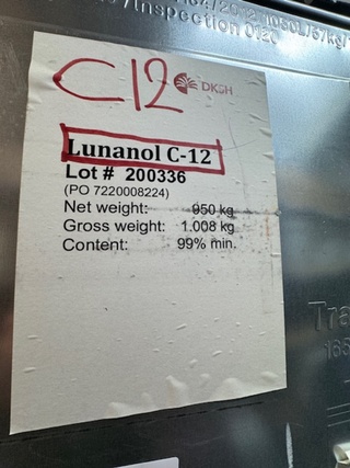 IBC Grondstof DKSH, Lunanol C-12