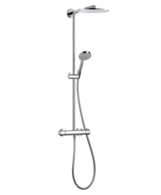 Douchesysteem met thermostaatkraan Hansgrohe, Raindance Showerpipe Air