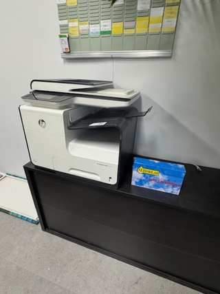 Laser kleurenprinter HP, HP Page Wide Pro MFP 477dw, met nieuwe 4-deli
