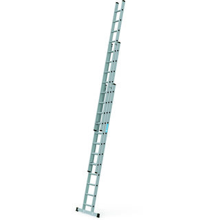 Gefelste opsteekladder 3-delig 3 x 12 sporten Zarges, Everest 3DE 4485