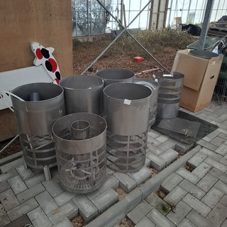 8x Filter huis t.b.v. vijver