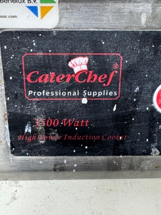 Infrarood kookplaat Caterchef, 688060, bouwjaar 2015