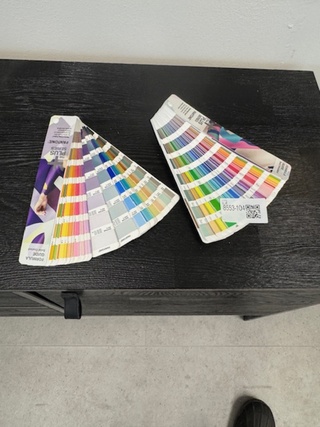 2x Kleurenwaaier Pantone, The plus series