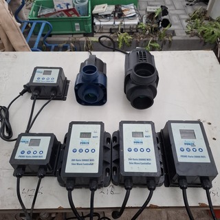 5x Controller en 2x pomp toebehoren, AquaForte