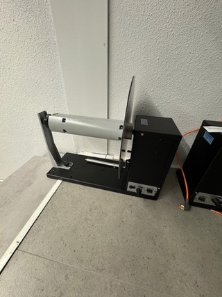 Rewinder/unwinder set Tegra, AD2234-s4 en SS2234-s4, zwart