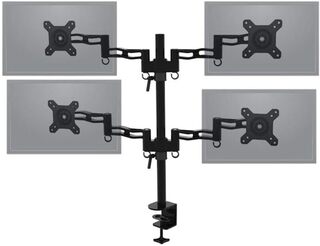 8x Monitor bureausteun 4 monitoren 4x scherm 13″-27″ Sam Creative, BRA