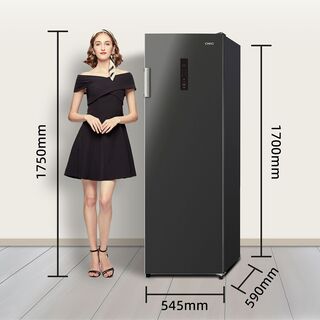 Vrijstaande vriezer 206 liter met led display CHiQ, CSD206NEID