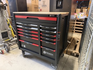 Professionele gereedschapswagen gevuld 448 delig Stahlgruppe SG24