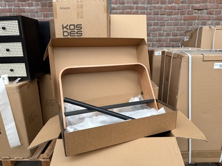 Ca. 60x  Design kledingrek, kapstok Ca. 60x35x11 KOS Design, dark