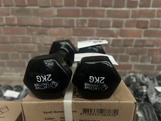 Ca. 25x Set van 2 dumbbells van 2 kg Active Panther