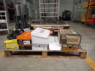 Partij diverse werkschoenen