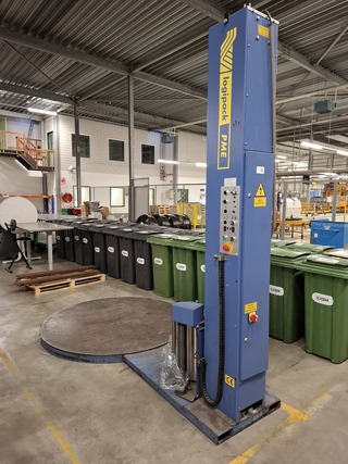 Foliewikkelaar Logipack, PME 25, bouwjaar 2005