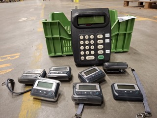 Piepersysteem met 7x pieper Commtech wireless, Maxpage