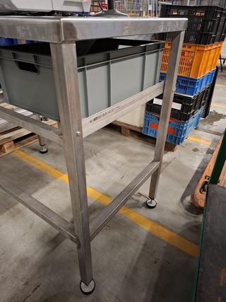 Werkbankopstelling met telweegschaal