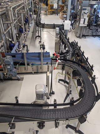 62 Meter flessen banen, Polyketting, MX820/880, zwart, 2021