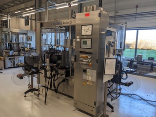 Zelfklevende etiketeer machine, Krones, Autocol 747-648, 2002