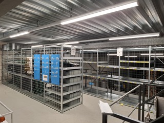 2x Metalen magazijnstelling