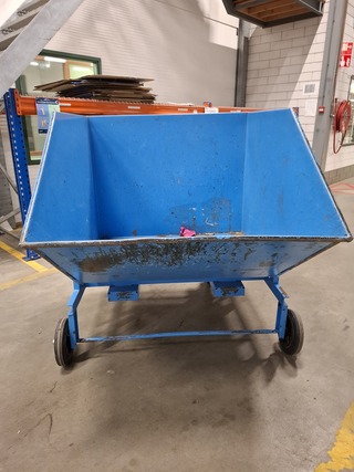 Mobiele kantelbak KW1000, bouwjaar 2008