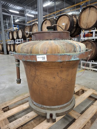 Helm van distilleerketel