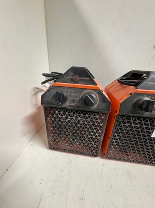 4x Heater Eurom, EK Delta 2000, oranje