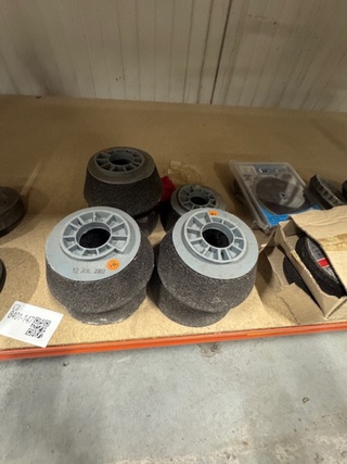 Partij schuurpads en slijpschijven