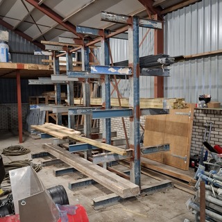 Dubbele draagarmstelling