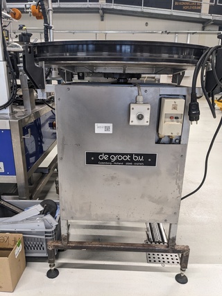 Flessen buffertafel, De Groot, type 80