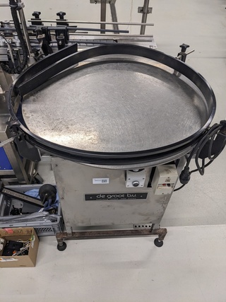 Flessen buffertafel, De Groot, type 80