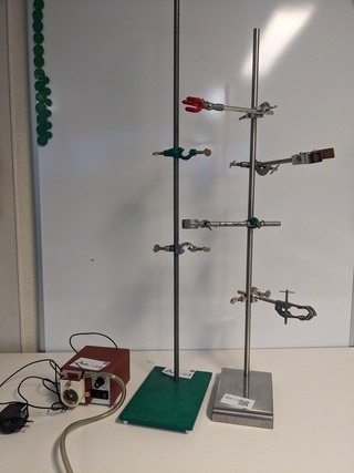 2x Laboratorium statief