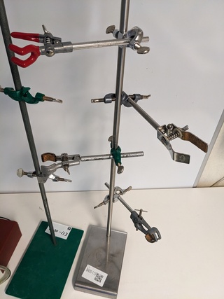 2x Laboratorium statief