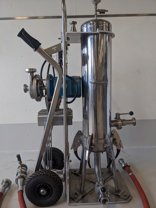 Pomp kaarsfilter set, PALL