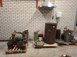 Diverse onderdelen t.b.v. distilleerderij