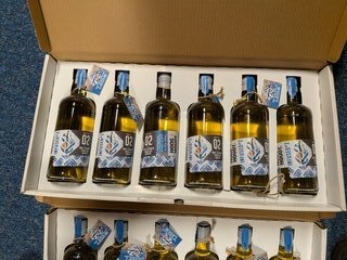2x geschenkverpakking Hooghoudt met 12x fles Jenever Hooghoudt