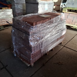 Ca. 200x Gevelsteen WF, Bezand Met Nerf