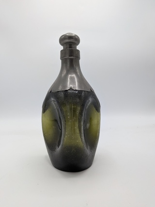 4x  Sprinkelaar Art deco tinnen montuur