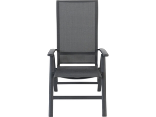 Wakefield Tuinstoel Valencia kunststof Antraciet