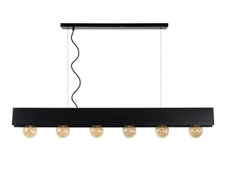 Lucide Pendant Light  Steel 360 W  Black