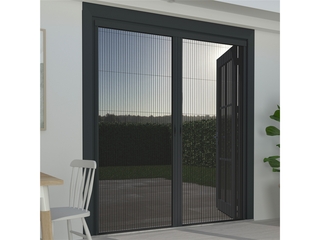 Livn Plissehor deur Excellent 96x224cm Antraciet