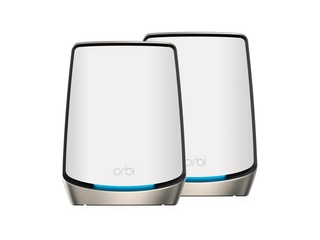 Netgear Orbi RBK862S  Mesh WiFi  AX6000  TriBand  2Pack  Wit