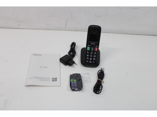 Gigaset E290E  Single Senioren DECT telefoon  Zwart